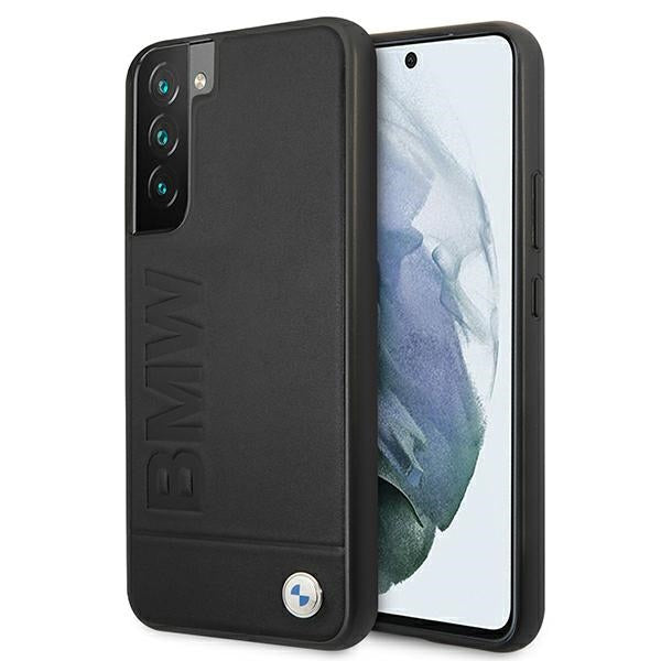 BMW Signature dėklas Samsung Galaxy S22+ – juodas -- Samsung Galaxy S22+