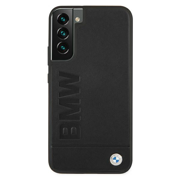 BMW Signature dėklas Samsung Galaxy S22+ – juodas -- Samsung Galaxy S22+
