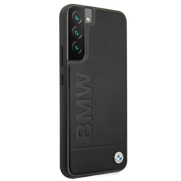 BMW Signature dėklas Samsung Galaxy S22+ – juodas -- Samsung Galaxy S22+