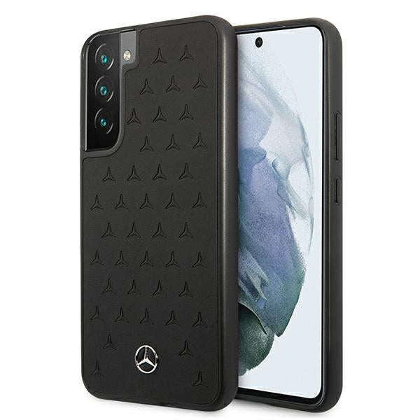 Mercedes-Benz odinis dėklas Samsung Galaxy S22+ – juodas -- Samsung Galaxy S22+