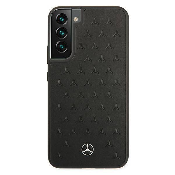 Mercedes-Benz odinis dėklas Samsung Galaxy S22+ – juodas -- Samsung Galaxy S22+