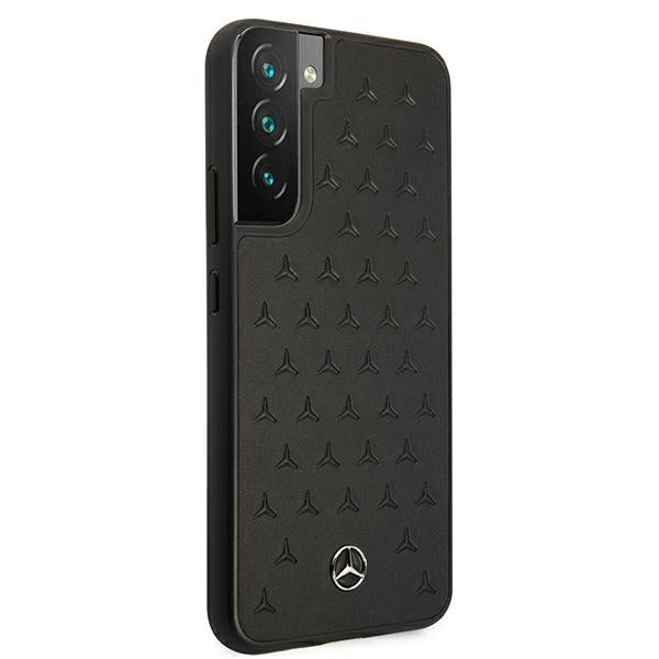Mercedes-Benz odinis dėklas Samsung Galaxy S22+ – juodas -- Samsung Galaxy S22+