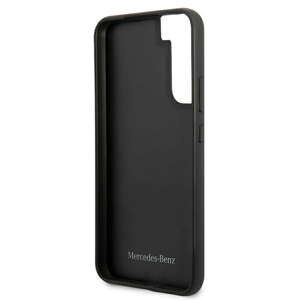 Mercedes-Benz odinis dėklas Samsung Galaxy S22+ – juodas -- Samsung Galaxy S22+