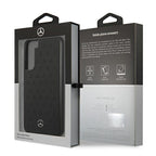 Mercedes-Benz odinis dėklas Samsung Galaxy S22+ – juodas -- Samsung Galaxy S22+