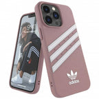 Adidas OR Molded Case PU dėklas iPhone 13/13 Pro – rožinis