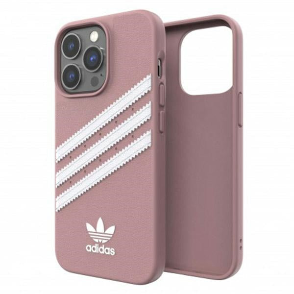 Adidas OR Molded Case PU dėklas iPhone 13/13 Pro – rožinis