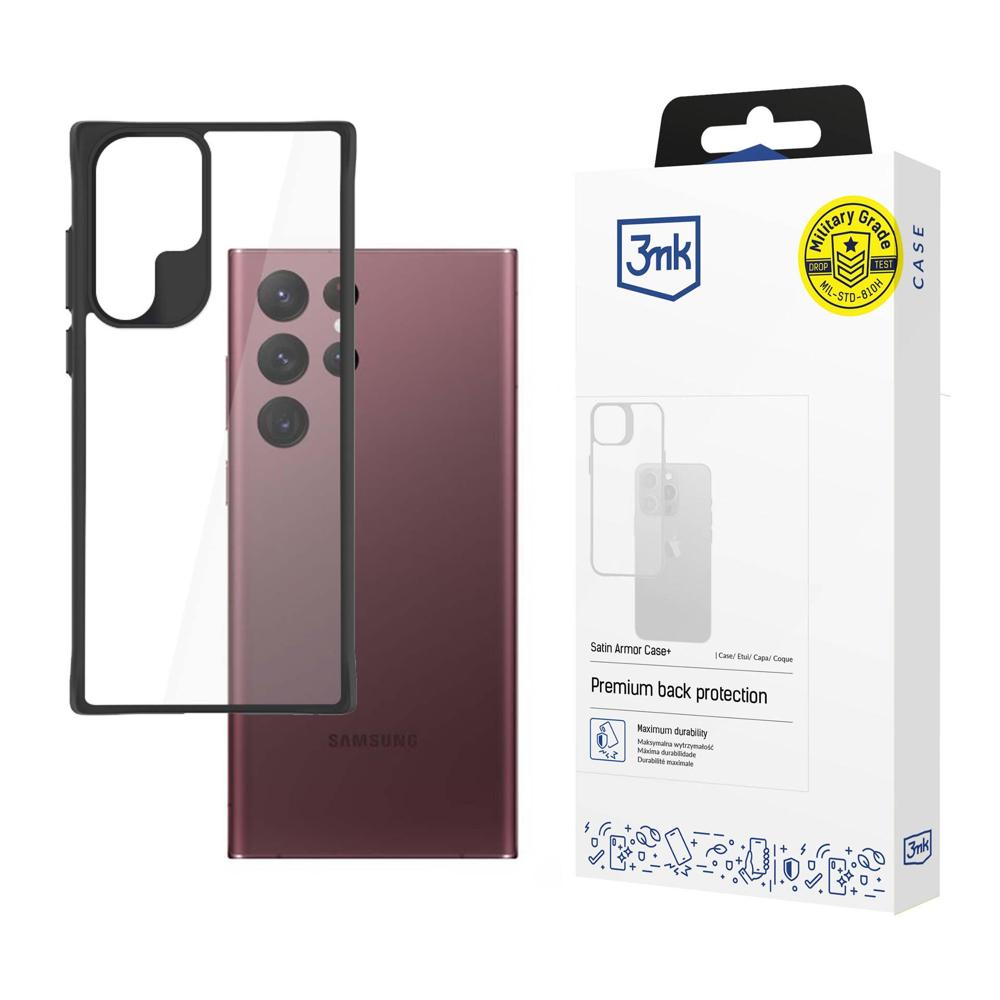 3MK SatinArmor + Case Sam S908 S22 Ultra Military Grade -- Cell phone cases and covers