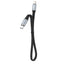 Dudao L10P Lightning - USB-C PD 20W laidas 0.23 m, juodas