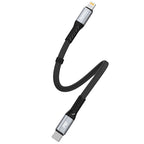 Dudao L10P Lightning - USB-C PD 20W laidas 0.23 m, juodas