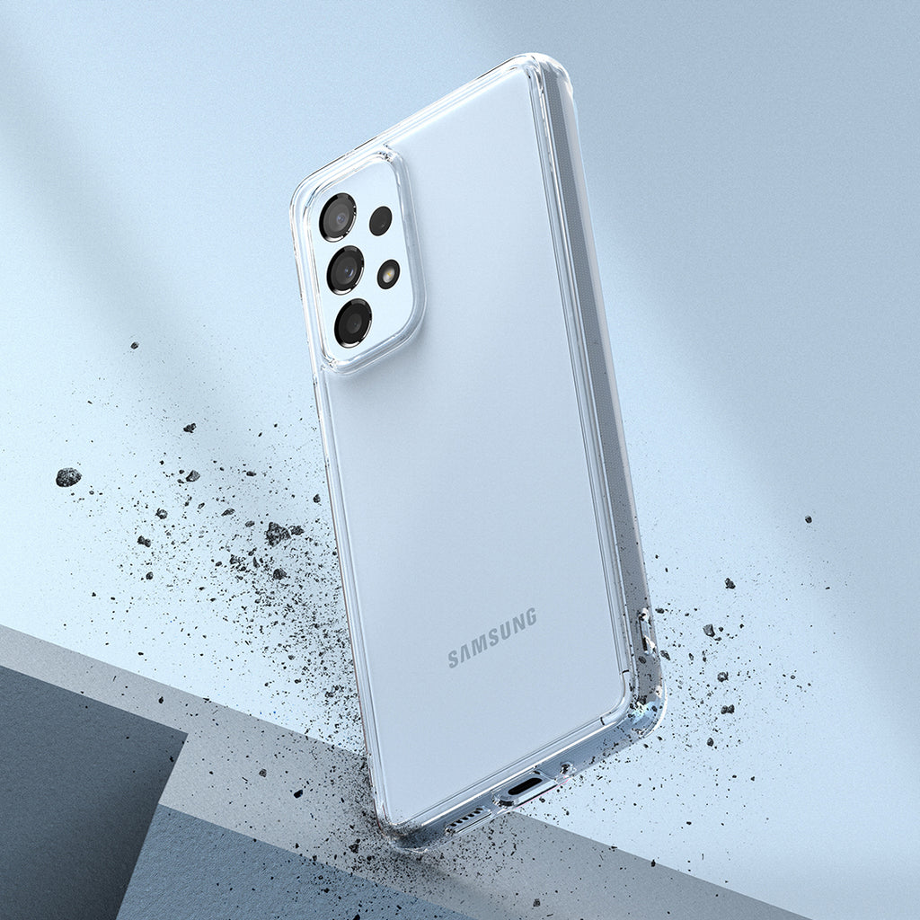 Ringke Fusion skaidrus dėklas Samsung Galaxy A73 -- Samsung Galaxy A73