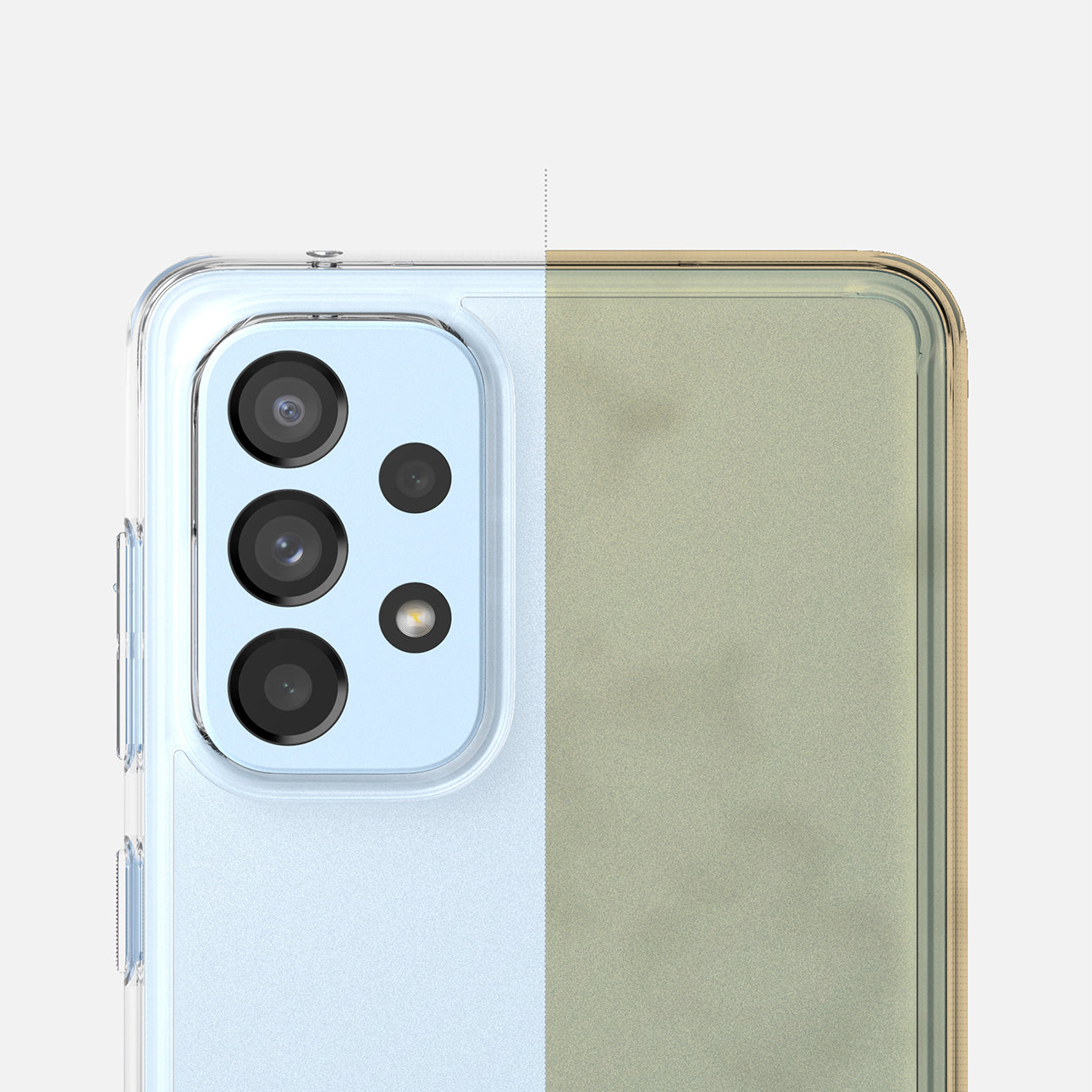 Ringke Fusion Matte dėklas Samsung Galaxy A73 – skaidrus -- Samsung Galaxy A73