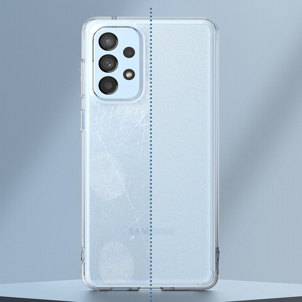 Ringke Fusion Matte dėklas Samsung Galaxy A73 – skaidrus -- Samsung Galaxy A73