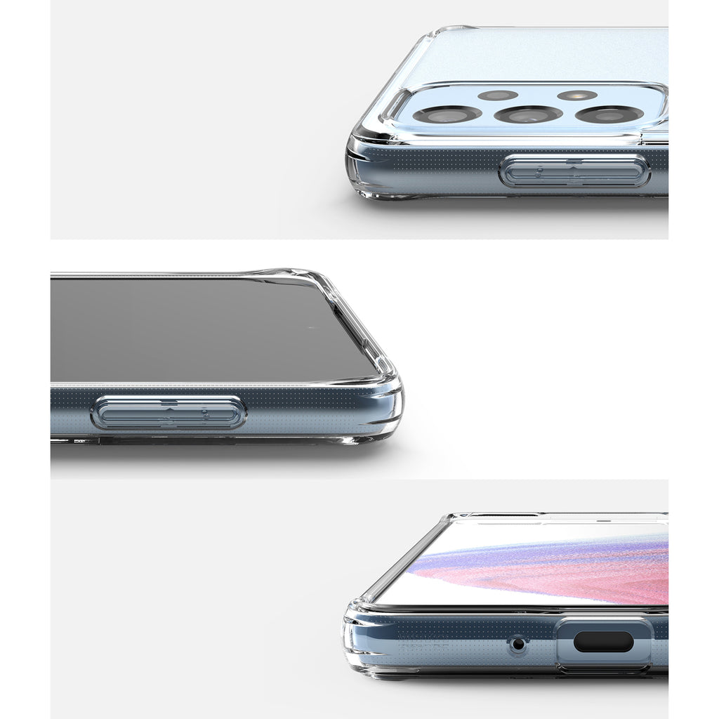 Ringke Fusion Matte dėklas Samsung Galaxy A73 – skaidrus -- Samsung Galaxy A73