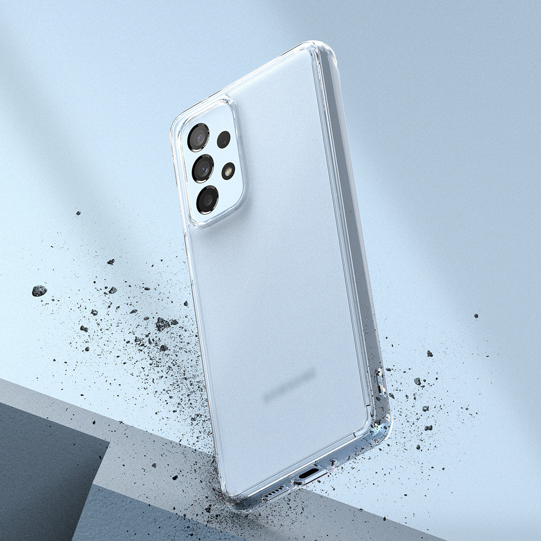 Ringke Fusion Matte dėklas Samsung Galaxy A73 – skaidrus -- Samsung Galaxy A73