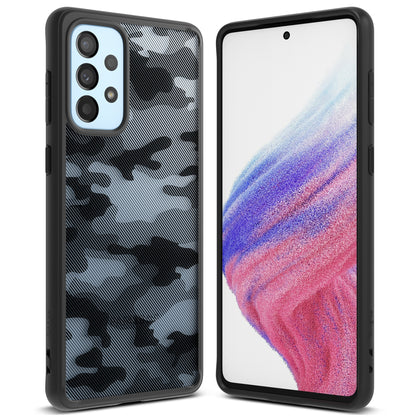 Ringke Fusion Matte dėklas Samsung Galaxy A73 – juodas -- Samsung Galaxy A73
