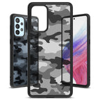 Ringke Fusion Matte dėklas Samsung Galaxy A73 – juodas -- Samsung Galaxy A73