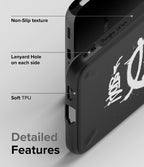 Ringke Onyx Design dėklas Samsung Galaxy S22+ – juodas -- Samsung Galaxy S22+