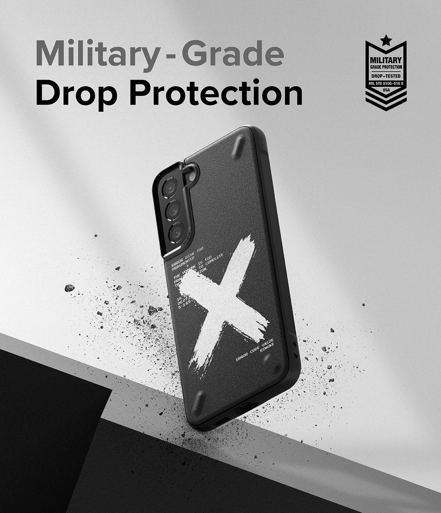 Ringke Onyx Design dėklas Samsung Galaxy S22+ – juodas -- Samsung Galaxy S22+