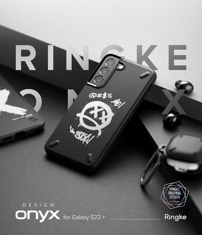 Ringke Onyx dėklas Samsung Galaxy S22+ – juodas -- Samsung Galaxy S22+
