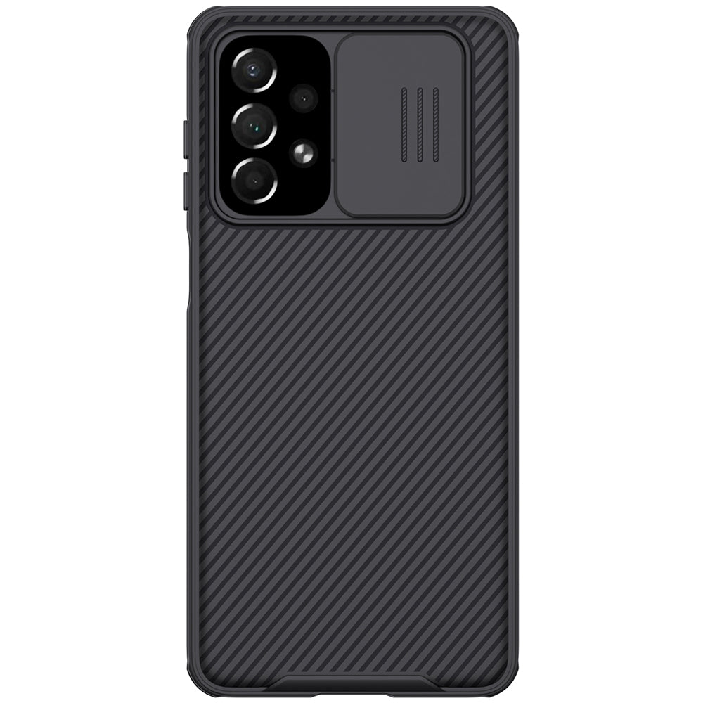 Nillkin CamShield Pro dėklas Samsung Galaxy A73 – juodas -- Samsung Galaxy A73