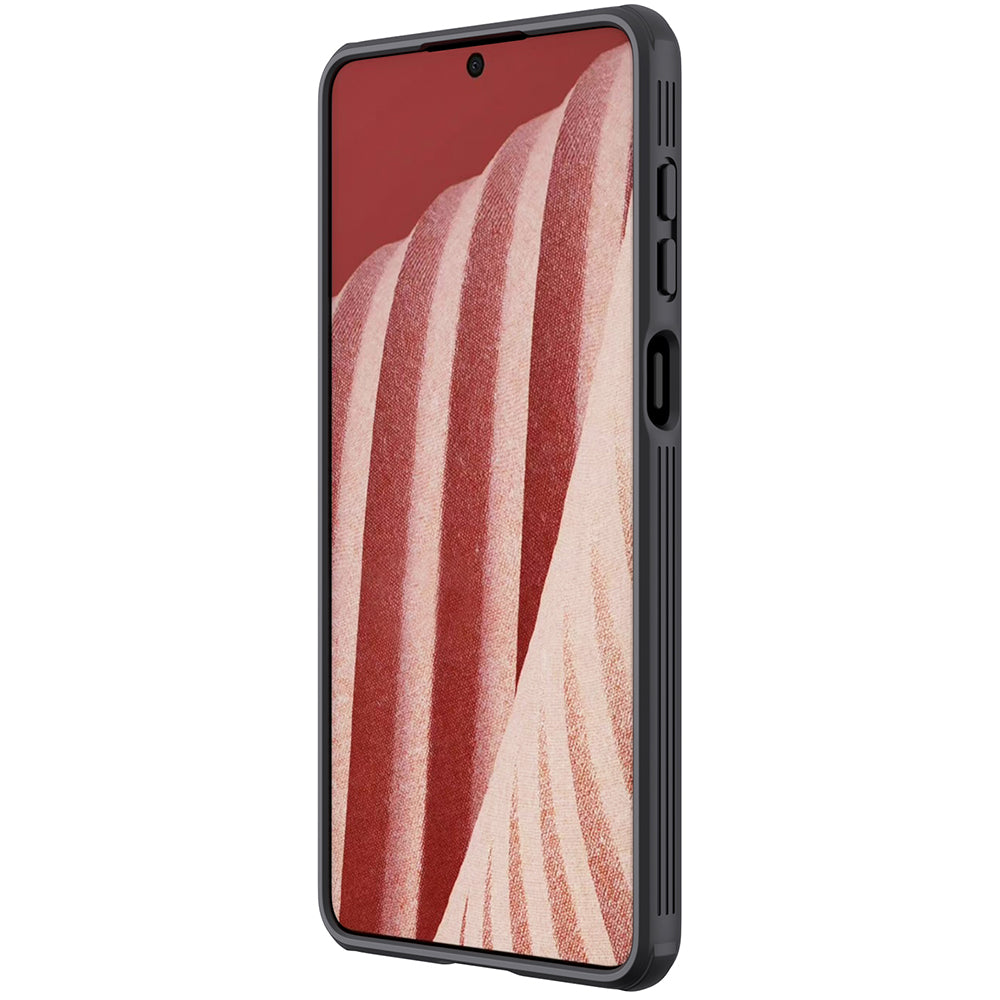 Nillkin CamShield Pro dėklas Samsung Galaxy A73 – juodas -- Samsung Galaxy A73