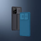 Nillkin CamShield Pro dėklas Galaxy A73 – mėlynas -- Samsung Galaxy A73
