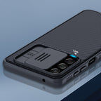 Nillkin CamShield Pro dėklas Galaxy A73 – mėlynas -- Samsung Galaxy A73