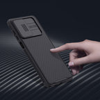 Nillkin CamShield Pro dėklas Galaxy A73 – mėlynas -- Samsung Galaxy A73