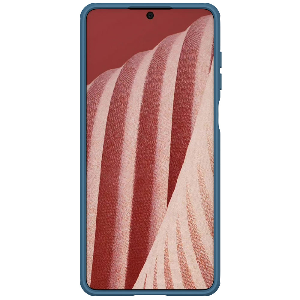 Nillkin CamShield Pro dėklas Galaxy A73 – mėlynas -- Samsung Galaxy A73