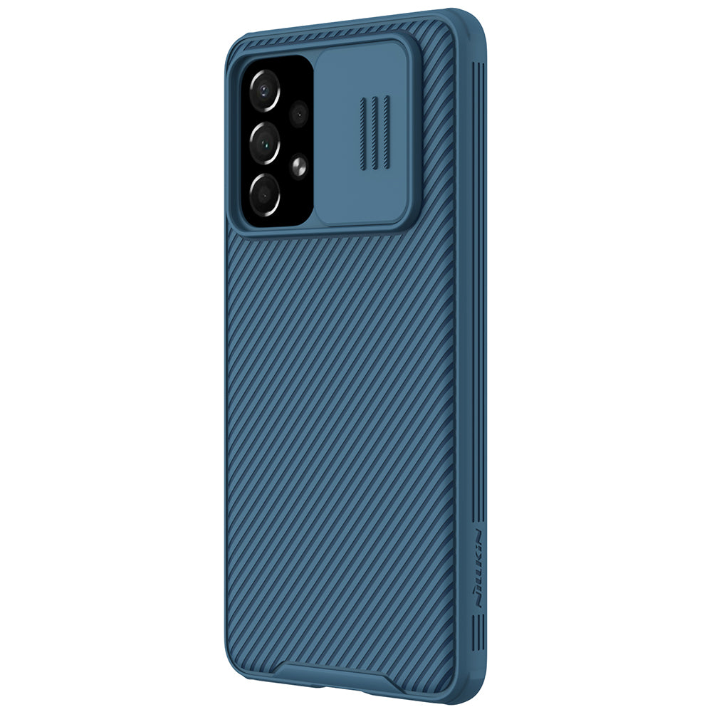 Nillkin CamShield Pro dėklas Galaxy A73 – mėlynas -- Samsung Galaxy A73