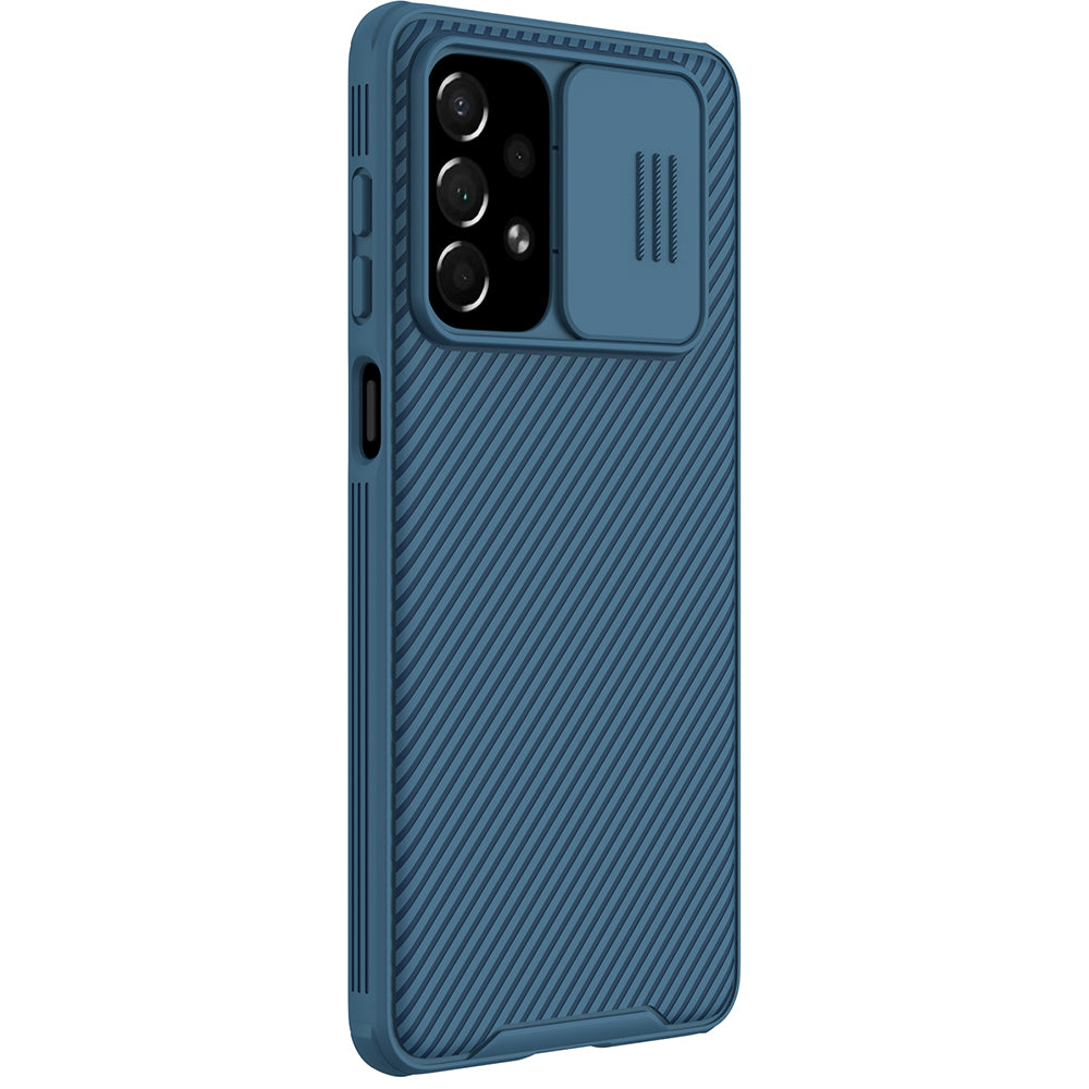 Nillkin CamShield Pro dėklas Galaxy A73 – mėlynas -- Samsung Galaxy A73