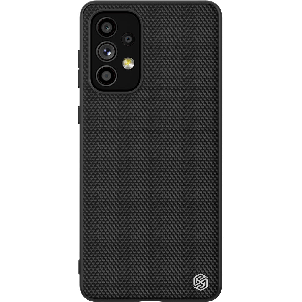 Nillkin Textured Case dėklas Samsung Galaxy A73 – juodas -- Samsung Galaxy A73