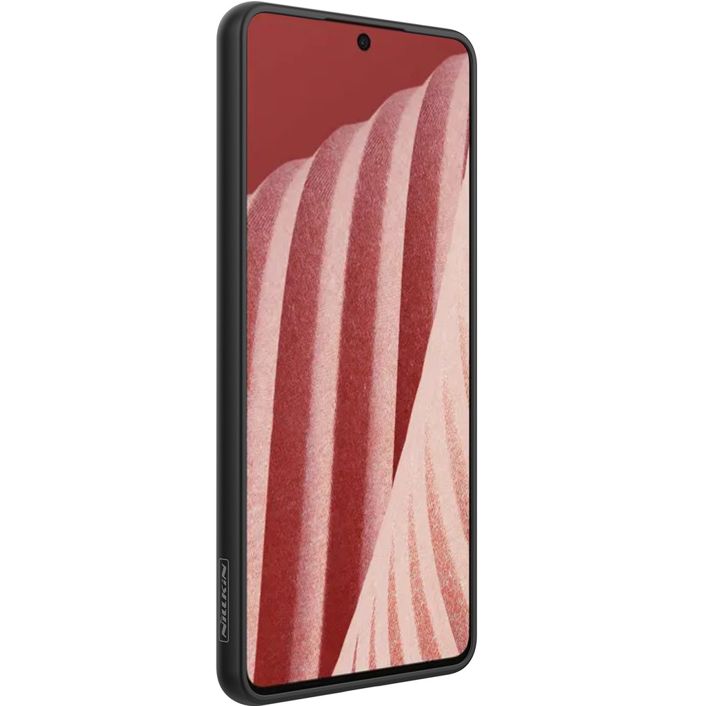 Nillkin Textured Case dėklas Samsung Galaxy A73 – juodas -- Samsung Galaxy A73