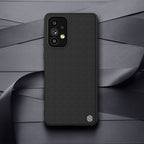 Nillkin Textured Case dėklas Samsung Galaxy A73 – juodas -- Samsung Galaxy A73