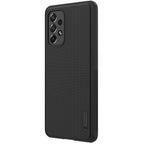 Nillkin Super Frosted Shield Pro dėklas Galaxy A73 – juodas -- Samsung Galaxy A73