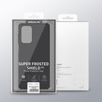 Nillkin Super Frosted Shield Pro dėklas Galaxy A73 – raudonas -- Samsung Galaxy A73