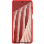 Nillkin Super Frosted Shield Pro dėklas Galaxy A73 – raudonas -- Samsung Galaxy A73