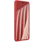 Nillkin Super Frosted Shield Pro dėklas Galaxy A73 – raudonas -- Samsung Galaxy A73