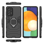 Ring Armor tvirtas dėklas Samsung Galaxy A73 – juodas -- Samsung Galaxy A73