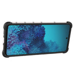 Šarvuotas korio rašto dėklas Galaxy A73 – mėlynas -- Samsung Galaxy A73