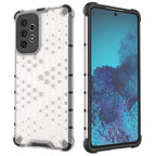 Šarvuotas korio rašto dėklas Galaxy A73 – mėlynas -- Samsung Galaxy A73