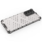 Skaidrus hibridinis dėklas Samsung Galaxy A73 – Honeycomb -- Samsung Galaxy A73