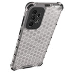 Skaidrus hibridinis dėklas Samsung Galaxy A73 – Honeycomb -- Samsung Galaxy A73