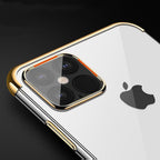 Skaidrus TPU dėklas Xiaomi Redmi Note 11/11S – juodas -- Xiaomi Redmi Note 11