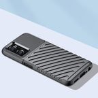 Thunder Case TPU dėklas Oppo A76/A36/Realme 9i – juodas -- Oppo A36