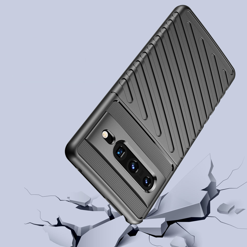 Thunder Case šarvuotas dėklas Google Pixel 7 Pro – juodas -- Google Pixel 7 Pro