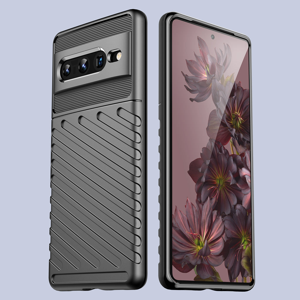 Thunder Case šarvuotas dėklas Google Pixel 7 Pro – juodas -- Google Pixel 7 Pro