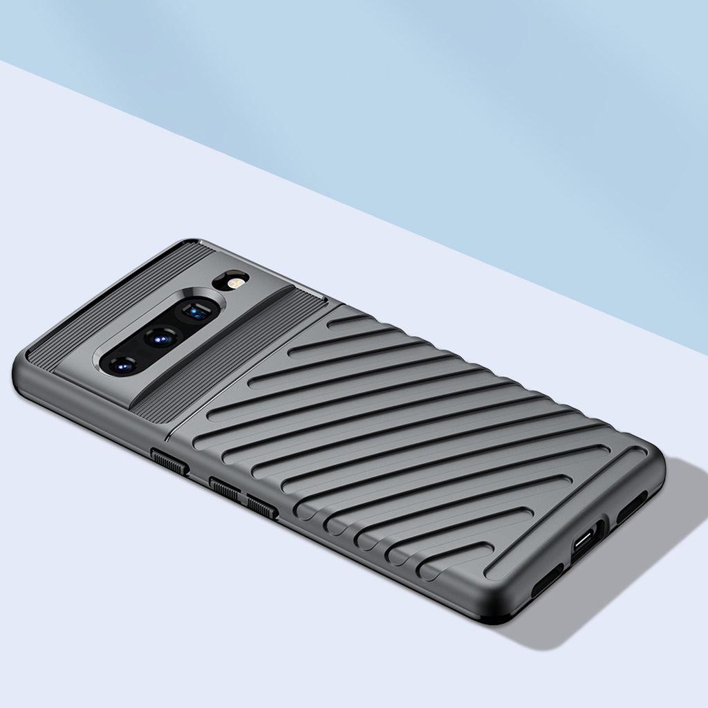 Thunder Case šarvuotas dėklas Google Pixel 7 Pro – juodas -- Google Pixel 7 Pro