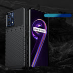 Thunder Case TPU dėklas Realme 9 Pro+ – juodas -- Realme 9 Pro+