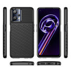 Thunder Case šarvuotas dėklas Realme 9 Pro – juodas -- Realme 9 Pro